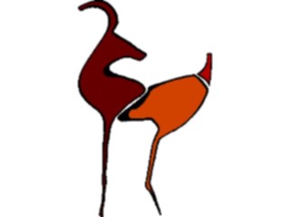 Sticker Custom Preview Image #044346 Cartoons Offbeat Wooden Goat Watching