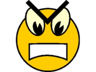 Sticker Custom Preview Image #044356 Cartoons Offbeat Yellow Ball Angry
