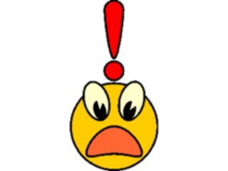 Sticker Custom Preview Image #044361 Cartoons Offbeat Yellow Ball Upset