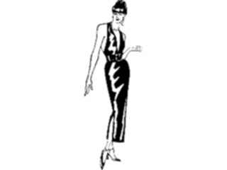 Sticker Custom Preview Image #044504 Clothing Accessories Clothing Fashion Dress Halter Back