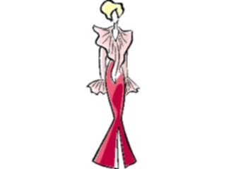 Sticker Custom Preview Image #044523 Clothing Accessories Clothing Fashion Evening Gown02