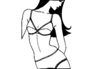 Sticker Custom Preview Image #044645 Clothing Accessories Clothing Fashion Lingerie Model1