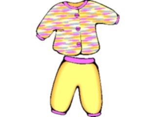 Sticker Custom Preview Image #044672 Clothing Accessories Clothing Fashion Pajamas Childrens3