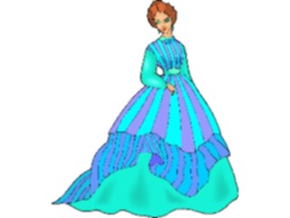 Sticker Custom Preview Image #044874 Clothing Accessories Clothing Fashion Victorian Gown3