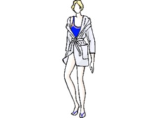 Sticker Custom Preview Image #044876 Clothing Accessories Clothing Fashion Womanin Bathing Suit