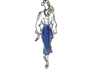 Sticker Custom Preview Image #044883 Clothing Accessories Clothing Fashion Womanin Blouse Skirt1