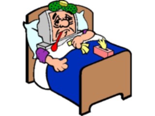 Sticker Custom Preview Image #046347 Computers Cartoons Computerwith Virus2