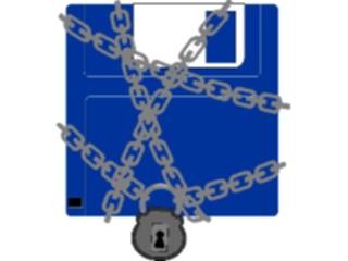 Sticker Custom Preview Image #046709 Computers Media3inch Disk Locked1