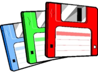 Sticker Custom Preview Image #046719 Computers Media3inch Disks7