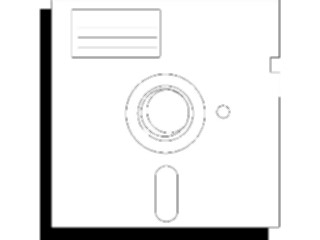 Sticker Custom Preview Image #046722 Computers Media5inch Disk02