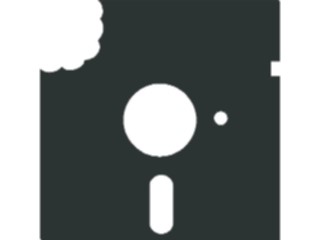 Sticker Custom Preview Image #046741 Computers Media5inch Disk Bitten