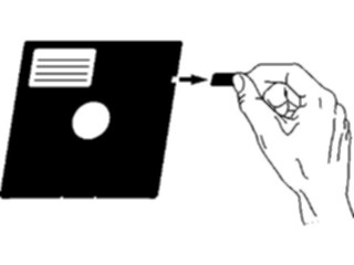 Sticker Custom Preview Image #046744 Computers Media5inch Disk Locked2