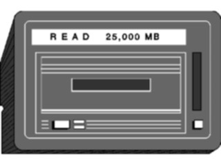 Sticker Custom Preview Image #046747 Computers Media8mm Tape Back Up