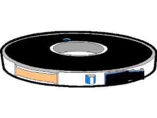 Sticker Custom Preview Image #046769 Computers Media Reel Tape