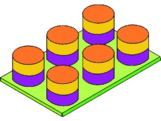 Sticker Custom Preview Image #047121 Computers Network Diagramming Isometric Data Warehouse