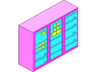 Sticker Custom Preview Image #047127 Computers Network Diagramming Isometric Midrange System