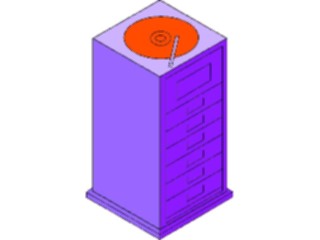 Sticker Custom Preview Image #047135 Computers Network Diagramming Isometric Raid Disk Array