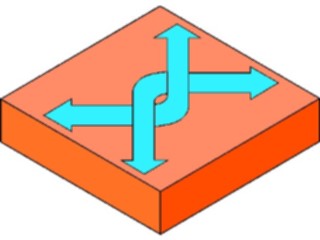 Sticker Custom Preview Image #047136 Computers Network Diagramming Isometric Router