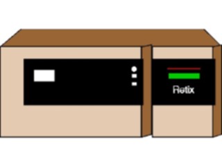 Sticker Custom Preview Image #047194 Computers Network Diagramming L A N Bridges Routers Retix7000