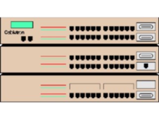 Sticker Custom Preview Image #047209 Computers Network Diagramming L A N Concentrators Hubs Cabletron Micro M M A C
