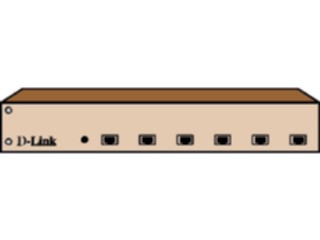 Sticker Custom Preview Image #047214 Computers Network Diagramming L A N Concentrators Hubs D Link100 Base Tx