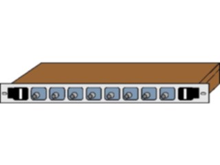 Sticker Custom Preview Image #047229 Computers Network Diagramming L A N Concentrators Hubs R A D Coax T A U