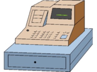 Sticker Custom Preview Image #047276 Computers Network Diagramming L A N Miscellaneous Cash Register
