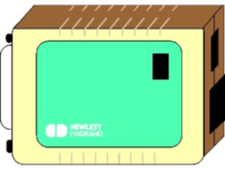 Sticker Custom Preview Image #047295 Computers Network Diagramming L A N Miscellaneous H P Ethertwist Transceiver