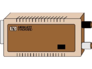 Sticker Custom Preview Image #047296 Computers Network Diagramming L A N Miscellaneous H P Fiber Transceiver