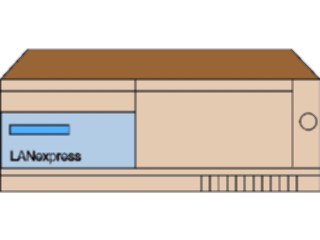 Sticker Custom Preview Image #047314 Computers Network Diagramming L A N Miscellaneous Microcom L A Nexpress
