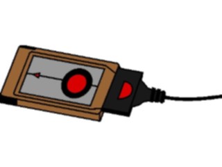 Sticker Custom Preview Image #047319 Computers Network Diagramming L A N Miscellaneous P C M C I A Adapter