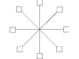 Sticker Custom Preview Image #047333 Computers Network Diagramming L A N Miscellaneous Star L A N