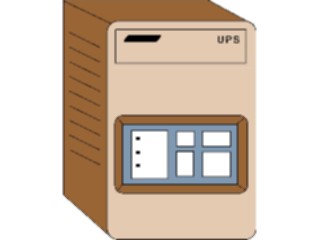 Sticker Custom Preview Image #047343 Computers Network Diagramming L A N Miscellaneous U P S System