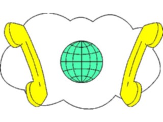 Sticker Custom Preview Image #047444 Computers Network Diagramming Miscellaneous Internet Phone