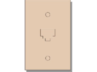 Sticker Custom Preview Image #047551 Computers Network Diagramming Patching Cabling Wallplate
