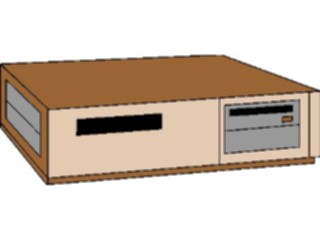 Sticker Custom Preview Image #047566 Computers Network Diagramming Servers D E C Mod600
