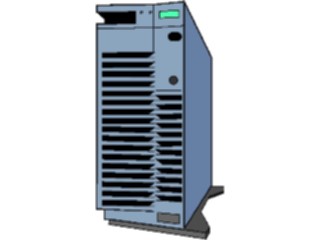 Sticker Custom Preview Image #047577 Computers Network Diagramming Servers I B M P C Server500