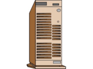 Sticker Custom Preview Image #047578 Computers Network Diagramming Servers I B M P C Server5002