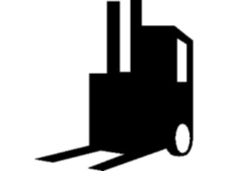 Sticker Custom Preview Image #048496 Construction Forklift06