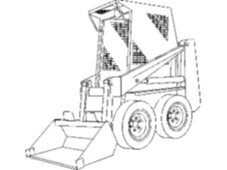 Sticker Custom Preview Image #048497 Construction Forklift07