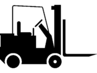 Sticker Custom Preview Image #048499 Construction Forklift09