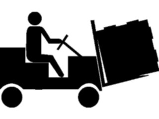Sticker Custom Preview Image #048506 Construction Forklift Operator1