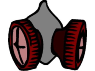 Sticker Custom Preview Image #048510 Construction Gas Mask2