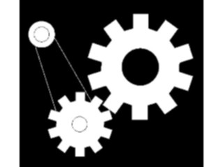 Sticker Custom Preview Image #048511 Construction Gears1