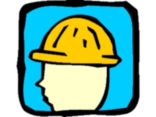 Sticker Custom Preview Image #048532 Construction Hard Hat5