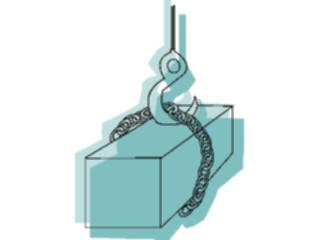 Sticker Custom Preview Image #048537 Construction Hook Lifting Bar1