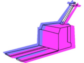 Sticker Custom Preview Image #048540 Construction Hydraulic Lift