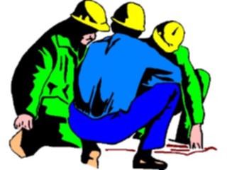 Sticker Custom Preview Image #048541 Construction Inspecting Plan