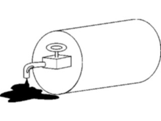Sticker Custom Preview Image #048553 Construction Liquid Container