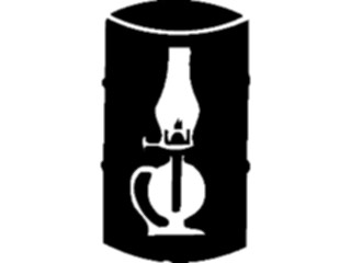 Sticker Custom Preview Image #048596 Construction Oil Barrel5